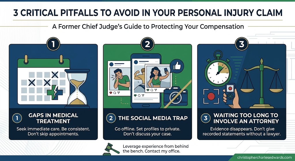 Chris Edwards, attorney, tells 3 things to avoid in law suit